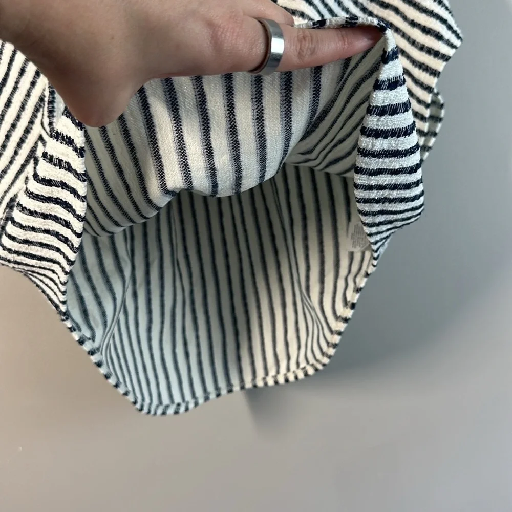 Madewell Texture & Thread Butterfly Top in Isley Stripe Top Size XS - Picture 7 of 13